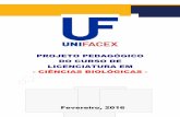 PROJETO PEDAGÓGICO DO CURSO DE LICENCIATURA EM …unifacex.com.br/wp-content/uploads/2016/09/ppc_cb-1.pdf · PPC – Curso de Licenciatura em Ciências Biológicas do UNIFACEX -