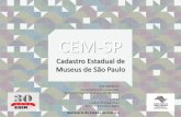 CEM-SP · A instituição possui Plano Museológico desenvolvido por museólogo ou desenvolvido internamente supervisionado por museólogo e em aplicação. A instituição possui
