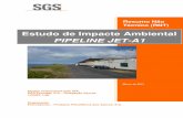 Estudo de Impacte Ambiental PIPELINE JET-A1 · O Projeto do novo oleoduto para combustível de aeronaves desenvolve-se entre o cais do ... O desenho geral de implantação apresentado