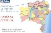 Território Sertão do São Francisco - Governo da Bahia · Percentual da população residente, por grandes grupos de idade Bahia, 2000 e 2010. Bahia SSF ... 10 leitos de UTI geral