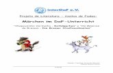 Projeto de Literatura - Contos de Fadas e Juliana... · comunicação efetiva em Língua Estrangeira e a produção de material para o ensino e aprendizagem de Alemão. 4. ... “Vocês