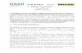 CAPES/DAAD EDITAL nº12/2017 · projeto, cumulativos, condicionado à disponibilidade orçamentária da CAPES. Os recursos de manutenção destinam-se, exclusivamente, ...
