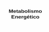 Metabolismo Energético - Cursos DAC · alimentar de outros seres, realizando respiração celular ou fermentação; Energia e vida • Trifosfato de Adenosina ... Slide 1 Author: