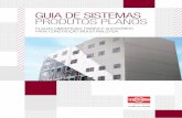 GUIA DE SISTEMAS PRODUTOS PLANOS - brasilit.com.br · facilite com brasilit guia de sistemas produtos planos placas cimentÍcias, painÉis e acessÓrios para construÇÃo industrializada.