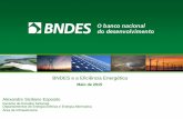 BNDES e a Eficiência Energética - aneel.gov.brmaio_de... · TABELA DE EFICIÊNCIA ENERGÉTICA - SISTEMA DE ENERGIA FOTOVOLTAICA - MÓDULOS disponível no site INMETRO. NÍvel de