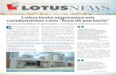 Lotus testa segurança em condomínios com “furo de portaria” · dade dos porteiros não permitiu ... cipando de treinamentos para reforçar os procedimentos de se- ... treinamento