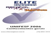 UNIFESP 2006 - GERAIS - elitecampinas.com.br · Considerando que R$ 194,00 foram os ... for o ponto onde r tangencia uma circunferência que passa por A ... seja tangente ao ponto