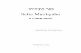 והיתיתמ רפס Sefer Matitiyahu - Seguidores da Palavra · idiomáticas semitas, tanto do hebraico quanto do aramaico, muitas vezes de difícil compreensão. A riqueza de notas