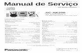 ORDEM DCS - MAI2002 - 001 - MS Manual de Serviçoapi.ning.com/files/Exi88GwcJUpzPe9dvWEwdm4X3qD2LC3CBG*Wxx-3... · 8.1.1 Checagem da Placa Principal, Transformador, Painel e Toca-fitas.