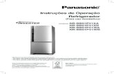 Instruções de Operação Refrigeradorconteudos.koerich.com.br/PDF/3055300.pdf · Instruções de Operação Refrigerador (Para uso doméstico) modelos: NR-BB51PV1XA NR-BB51PV1XB