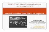 Aula 3 - slides - Plano de Negócios (I) - Keilla Lopes · peculiaridades em relação ao modelo de plano de negócio apresentado, não hesite em adaptá-lo a suas necessidades específicas.