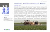 Pesticidas, Agricultura e Recursos Hídricos 12 Introdução · herbicida clomazone está mais relacionado ao ... Clorimuron etil110 40 3.14 Diclosulam55 50 3.84 Diquat 1 000 0001