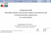 EFSA/PortFIR Recolha dados nacionais sobre ocorrência de contaminantes ...repositorio.insa.pt/bitstream/10400.18/617/1/PortFIR_LMO_20111012... · biotoxinas marinhas, metais e inorgânicos
