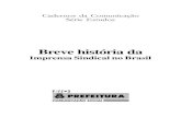 Cadernos da Comunicação Série Estudosrio.rj.gov.br/dlstatic/10112/4204433/4101406/estudos14.pdf · A criação do Partido Comunista no Brasil, em 1922, transfor- mou os sindicatos