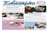 Educação Informativo da - Prefeitura de Florianópolis · Aproveitando o ambiente decorado, ... turmas com os dois melhores trabalhos sobre maricultura, pesca e a ... nas aulas,