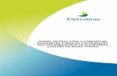 MODELO DE CARTA - eletrobrasamazonas.com · apresentam as especificações de materiais e equipamentos, e ... responsabilidades e o relacionamento técnico-operacional e comercial
