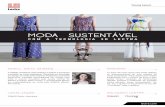 MODA SUSTENTÁVEL - lectra.com · no desenvolvimento de uma coleção de moda sustentável. "Para desenvolver estilos sustentáveis com o mínimo de erros e sem perder tempo, necessito
