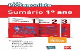 Sumário - smbrasil.com.brsmbrasil.com.br/pnld2015/assets/materiais/1portugues/sumarios/... · 9 Sua leitura: Poema de Sá de Miranda ..... 99 Luís de Camões lírico: o desconcerto