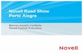 Novell Road Show Porto Alegre Tour 2008... · 10. Offshore e BPO ... 75% das empresas terão como pré-requisito compra de hardware com certificado de ... Email, a busca textual ...