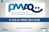 3º Ciclo do PMAQ (2016-2018) - cosemssp.org.br · Indicadores de Desempenho - PMAQ Os resultados dos indicadores refletem o esforço das equipes e da gestão na melhoria da qualidade