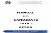 Manual do Candidato - CESPA: Vestibular AESGAcespa.aesga.edu.br/files/1f659eb68628eaa5b3bc63ca86f5251d.pdf · 5.5.2 MARCAÇÃO DA FOLHA DE RESPOSTAS ... Isomeria plana e espacial.