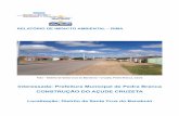 RELATÓRIO DE IMPACTO AMBIENTAL – RIMA - SEMACE · critérios e as diretrizes ... do Projeto de Construção da Barragem ... máxima de 24,25 m de parede em maciço de terra zoneada