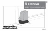 PT BRAVO500 - store.tronicline.com · roscados na chapa de fixação, como visivel no DETALHE26. 04 • Fixe-o com os parafusos M10 x 25 fornecidos. ... novo pedaço de cremalheira