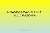 A NAVEGAÇÃO NA AMAZÔNIA - antaq.gov.brantaq.gov.br/Portal/pdf/Palestras/AlcyHaggeAmazonav.pdf · (Amazônia Internacional) •Possibilidade de integração comercial por hidrovias