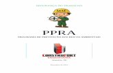 PPRA · 43.22-3-01 - Instalações hidráulicas, sanitárias e de gás 43.30-4-04 ... O PPRA é parte integrante do conjunto mais amplo das iniciativas da empresa no