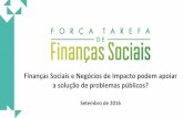Finanças Sociais e Negócios de Impacto podem apoiar a ...repositorio.enap.gov.br/bitstream/1/2958/21/21 - Facilitadores... · #2 - Protagonismo de Fundações e Institutos #3 -