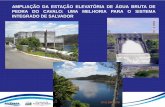 AMPLIAÇÃO DA ESTAÇÃO ELEVATÓRIA DE ÁGUA BRUTA … · esgotamento sanitário, em cooperação com os municípios, buscando a universalização de modo sustentável, contribuindo
