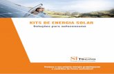 KITS DE ENERGIA SOLAR - sitecnosolar.com · ador a diesel que substitua as funções de rede para proporcionar energia suficiente consoante as necessidades dos consumi-dores. 1. Módulos