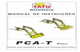 PCA-T · Atenção especial deve ser dada às recomendações de segurança e aos cuidados de operação e manutenção do equipamento. ... Pá Agrícola Carregadeira 2105 - 0,7
