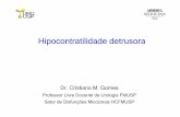 LUTS Hipocontratilidade UAB - congressomineirouro.com.brcongressomineirouro.com.br/wp-content/uploads/2016/08/14h05... · • Hiperatividade detrusora ... Não há definição baseada