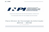 PDTI 2016-2018 v2-1 - inpi.gov.br · projetos e ações da Coordenação-Geral de Tecnologia da Informação (CGTI) de forma a atingir ... ITIL - abordagem padronizada para o Gerenciamento