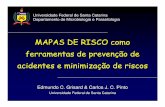 8 mapa de risco - ftp.feq.ufu.brftp.feq.ufu.br/Luis_Claudio/Segurança/Aula POS-Mec-2008/SIAR-03-06... · MAPAS DE RISCO como ferramentas de prevenção de acidentes e minimização