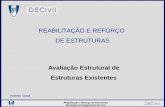 REABILITAÇÃO E REFORÇO DE ESTRUTURAScristina/RREst/Aulas_Apresentacoes/07... · - Métodos de análise dinâmica (linear e não linear) ... = 1.15 . Reabilitação e Reforço de