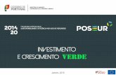 Apresentação do PowerPoint - portugal.gov.pt · PI 4.1 - Promoção da produção e distribuição de energia de fontes renováveis PI 4.2 – FEDERPromoção da eficiência energética
