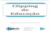 Clipping de Educação - fenep.org.brfenep.org.br/wp-content/uploads/2018/02/Clipping-FENEP-22.02.18.pdf · é uma barreira a mais para começar a usar o serviço: — O digital é