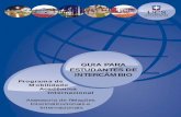 GUIA PARA ESTUDANTES DE INTERCÂMBIO - ucs.br · 4 PROGRAMA DE MOBILIDADE ACADÊMICA INTERNACIONAL. . . . . 21 ... cooperação com entidades dos cinco continentes, o que preconiza