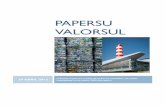 PAPERSU VALORSUL · A Valorsul serve 1,6 milhões de habitantes e garante o tratamento de aproximadamente 900.000 t de toneladas de RU por ano, o que representa 20% das quantidades
