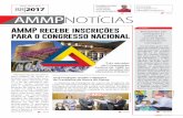 AMMP recebe inscrições para o congresso nacional · “o processo é cabuloso e as-sustador e que as denúncias não procedem”. Diretoria da AMMP, Bruno Müller e colegas de Viçosa