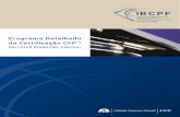 INSTITUTO BRASILEIRO DE CERTIFICAÇÃO DE … · Módulo I - Investimentos e Gestão de Risco Módulo II - Previdência Complementar e Seguros ... oferecer modelos e técnicas de