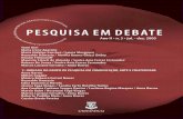 Ano II † n. 3 † jul. - dez. 2005 - Pesquisa Em Debate · 2010-09-13 · ... Dilma de Melo e Silva (USP), Eduardo de Camargo Oliva, ... de 2005, cujos textos integram o dossier