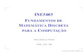INE5403 FUNDAMENTOS DE MATEMÁTICA DISCRETAmauro/ine5403/slides_novos/pdfs_texs/p13... · outras importantes regras de inferência da Lógica Proposicional. Todas podem ser facilmente
