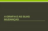 A GRAFIA E AS SUAS MUDANÇAS - Profisousa - Associação … · 2012-09-23 · (O Brasil deixou cair as consoantes mudas e Portugal deixou cair o trema e o acento gráfico em ditongos