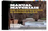 MANUAL MATERIAIS - Corticeira Amorim, Líder Mundial Setor … · 2013-07-30 · CULTURA, NATUREZA, FUTURO. MANUAL MATERIAIS DE CONSTRUÇÃO E DECORAÇÃO Manual Revestimentos Apcor