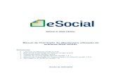 Manual de Orientação do eSocial para utilização do ... · • Manual de Orientação do eSocial versão 2.4.02 • Esquemas XSD versão 2.4.02 • Pacote de Comunicação eSocial