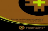 Manual do Usuário do HeartSine samaritan PAD SAM 300P · a FV e executar a desfibrilação automaticamente em vítimas de paradas cardíacas. Detectando a Fibrilação O ritmo elétrico