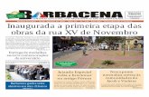 Inaugurada a primeira etapa das obras da rua XV de Novembrobarbacena.mg.gov.br/atos_oficiais/jornais/edicao/j356.pdf · Quermesse teve gincana cultural e reuniu centenas de pessoas